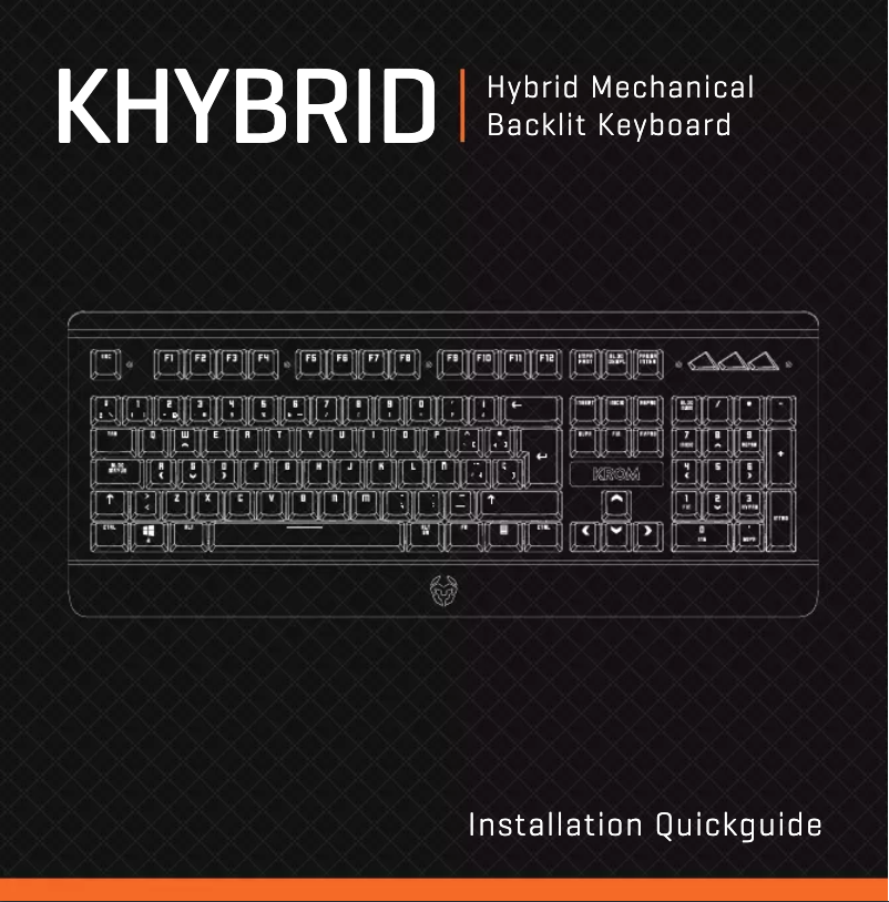 Página 1 del manual Manual de usuario Krom Khybrid