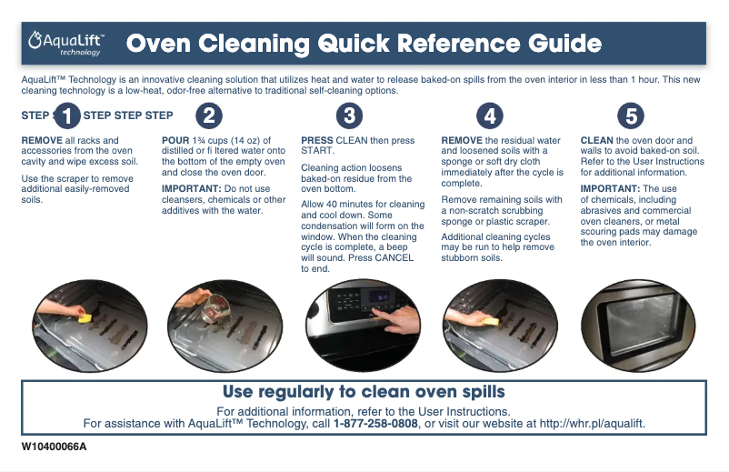 Image de la première page du manuel de l'appareil WEG730H0DS