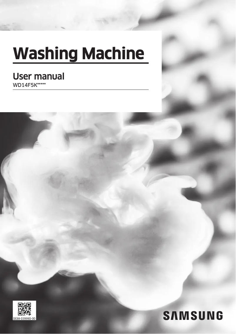 Página 1 del manual Manual de usuario Samsung WD14F5K5ASV1