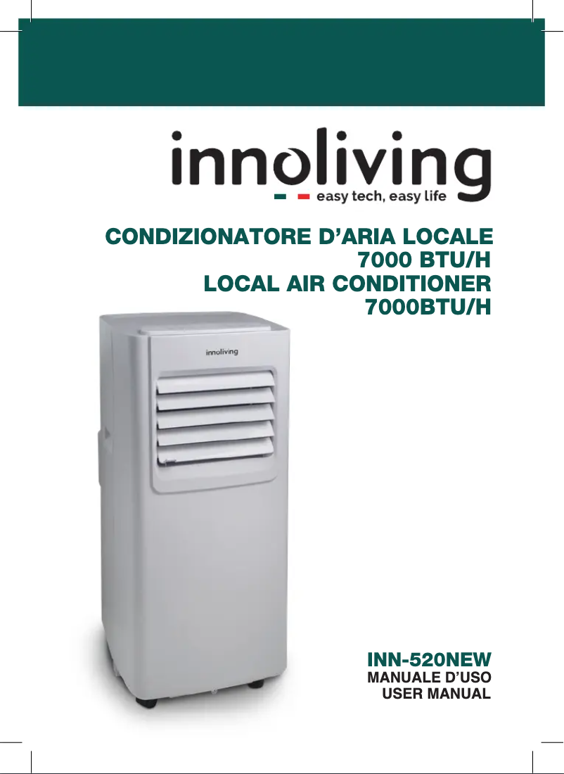 Page 1 de la notice Manuel utilisateur Innoliving INN-520