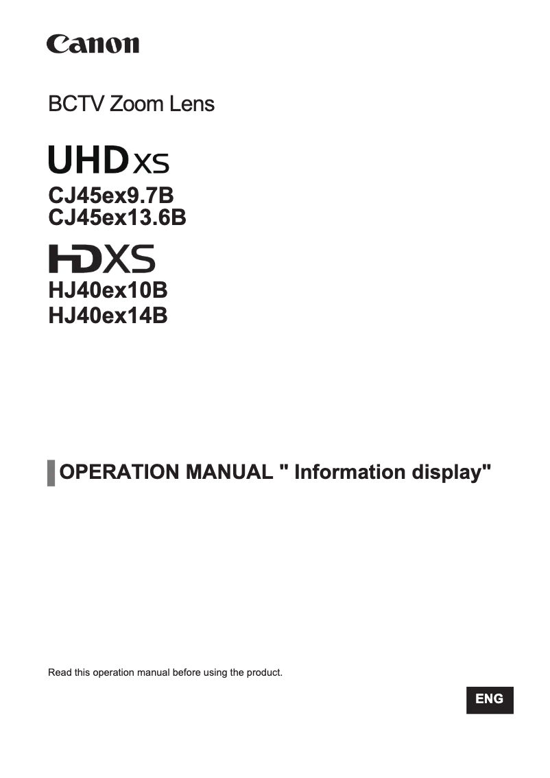 Imagen de la primera página del manual del dispositivo HJ40EX14B IASE-V H