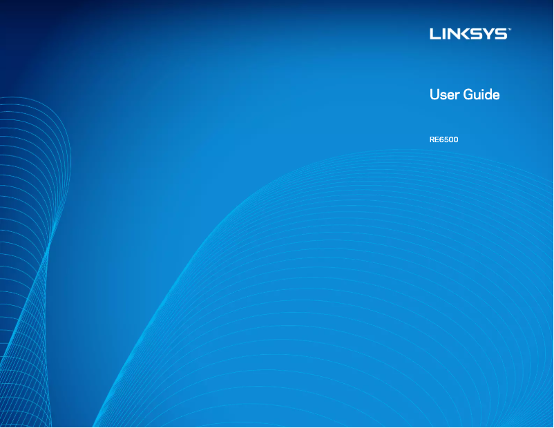 Page n°1 - Manuel utilisateur Linksys RE6500HG