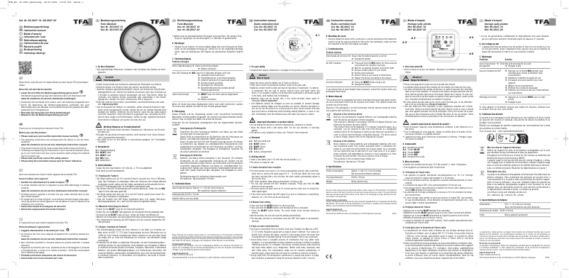 Página 1 del manual Manual de usuario TFA 60.3547.20
