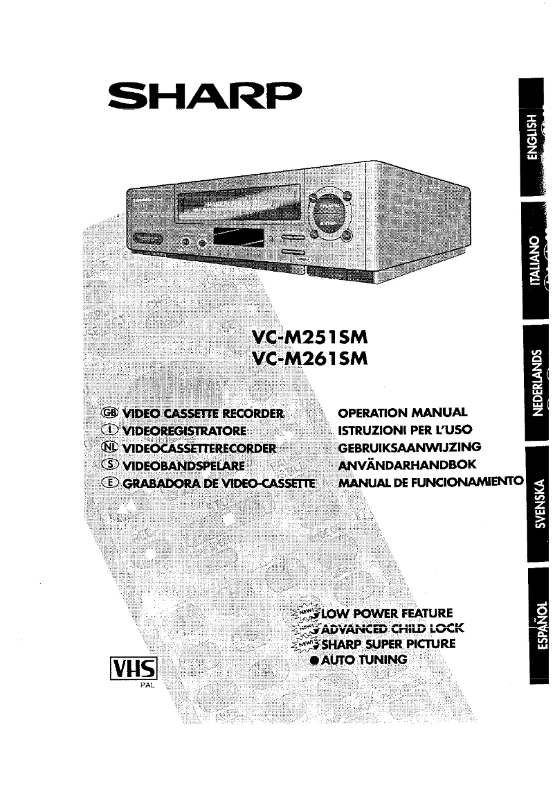 Image de la première page du manuel de l'appareil VC-M261
