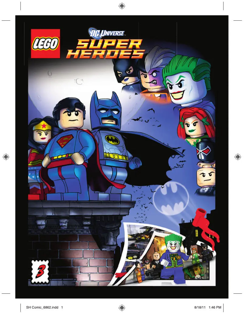 Page n°1 - Manuel utilisateur Lego Superman (TM) vs. Power Armor Lex