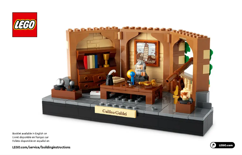Page n°1 - Manuel utilisateur Lego Galileo Galilei 40595
