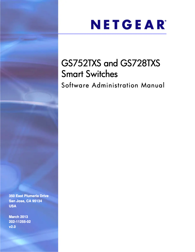 Página 1 del manual Manual de usuario Netgear GS752TXS