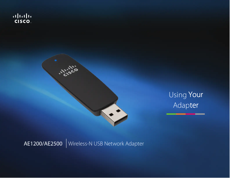 Page 1 de la notice Manuel utilisateur Cisco AE1200