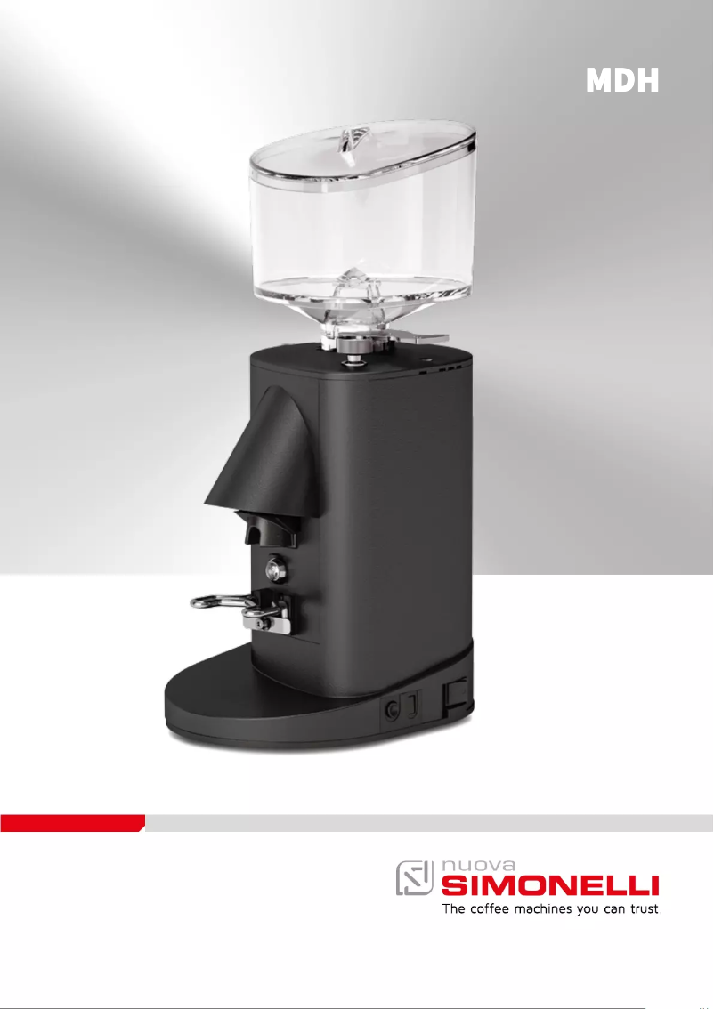 Page 1 de la notice Brochure Nuova Simonelli MDH