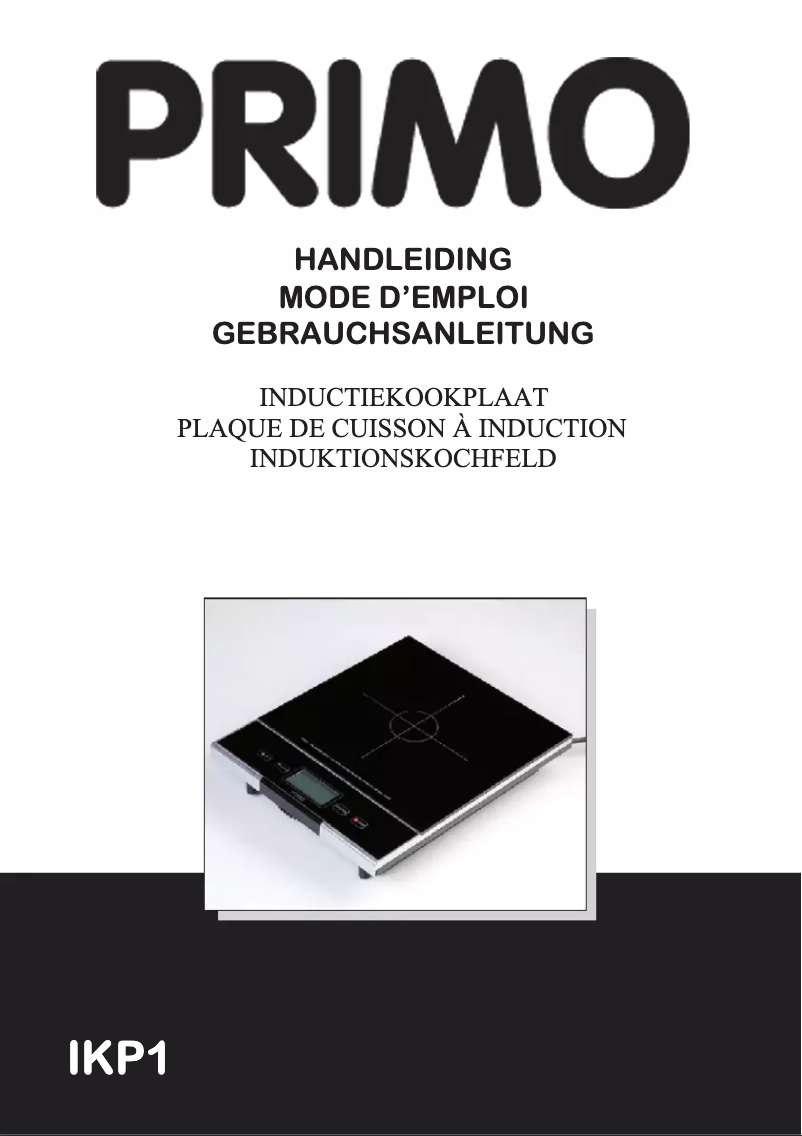 Image de la première page du manuel de l'appareil IKP1