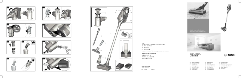Page 1 de la notice Mode d'emploi Bosch Unlimited BBS1224AU