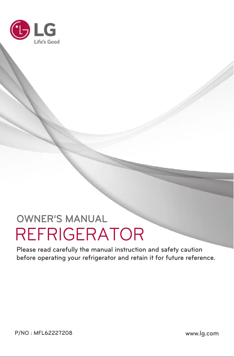 Página 1 del manual Manual de usuario LG GL-S292RMCL