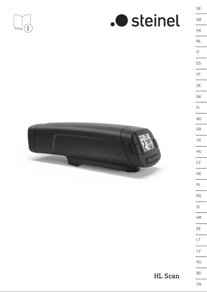 Page 1 de la notice Manuel utilisateur Steinel HL Scan