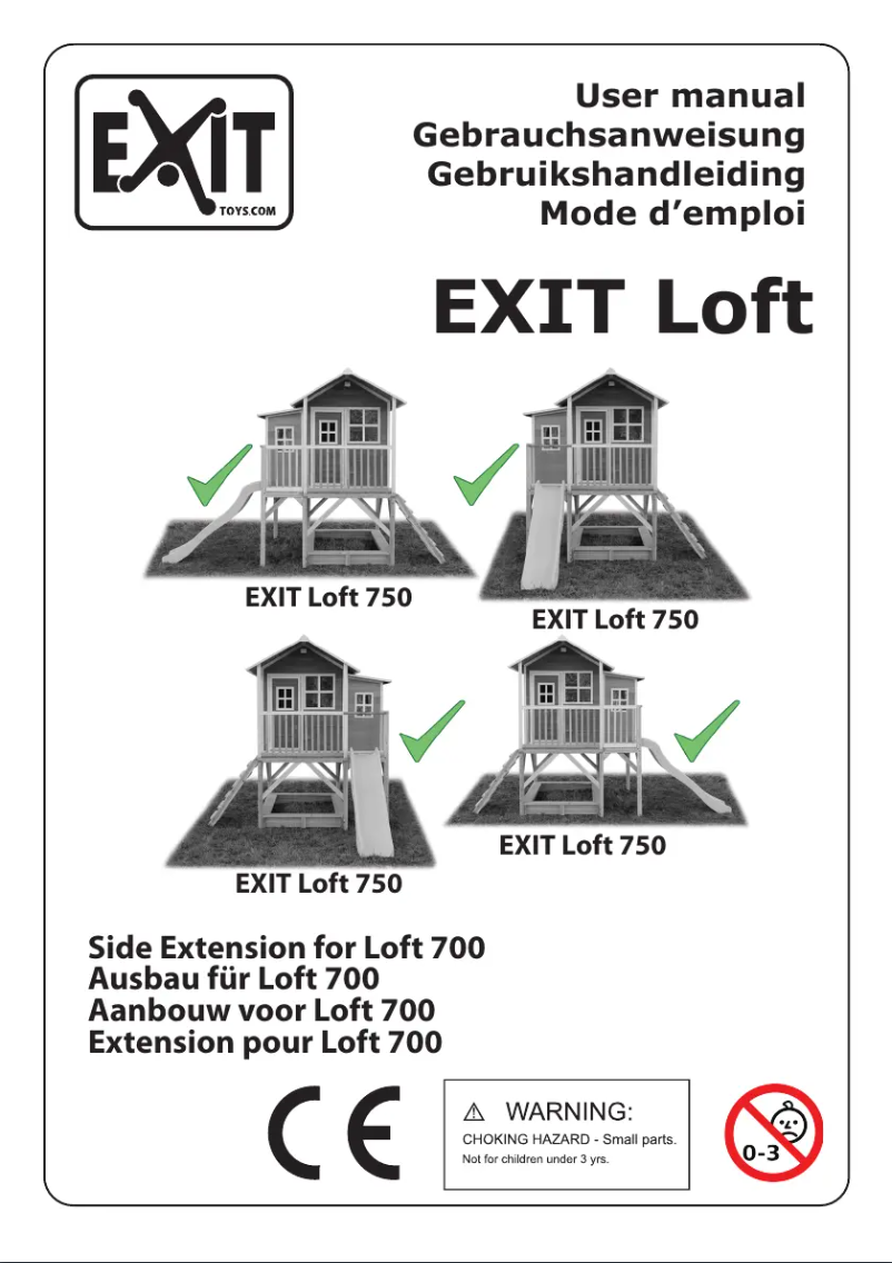 Image de la première page du manuel de l'appareil Loft 750