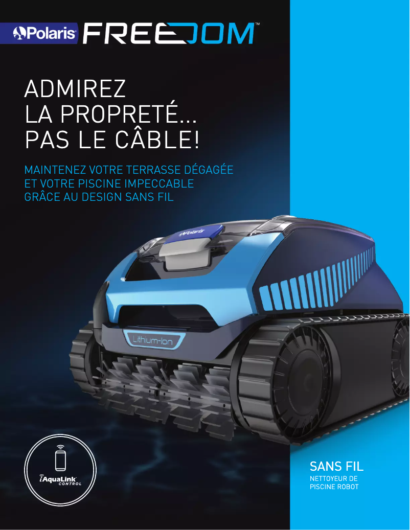 Page 1 de la notice Brochure Polaris FREEDOM