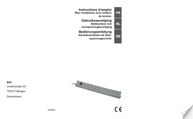 Page n°1 - Manuel utilisateur Powerfix IAN 071475