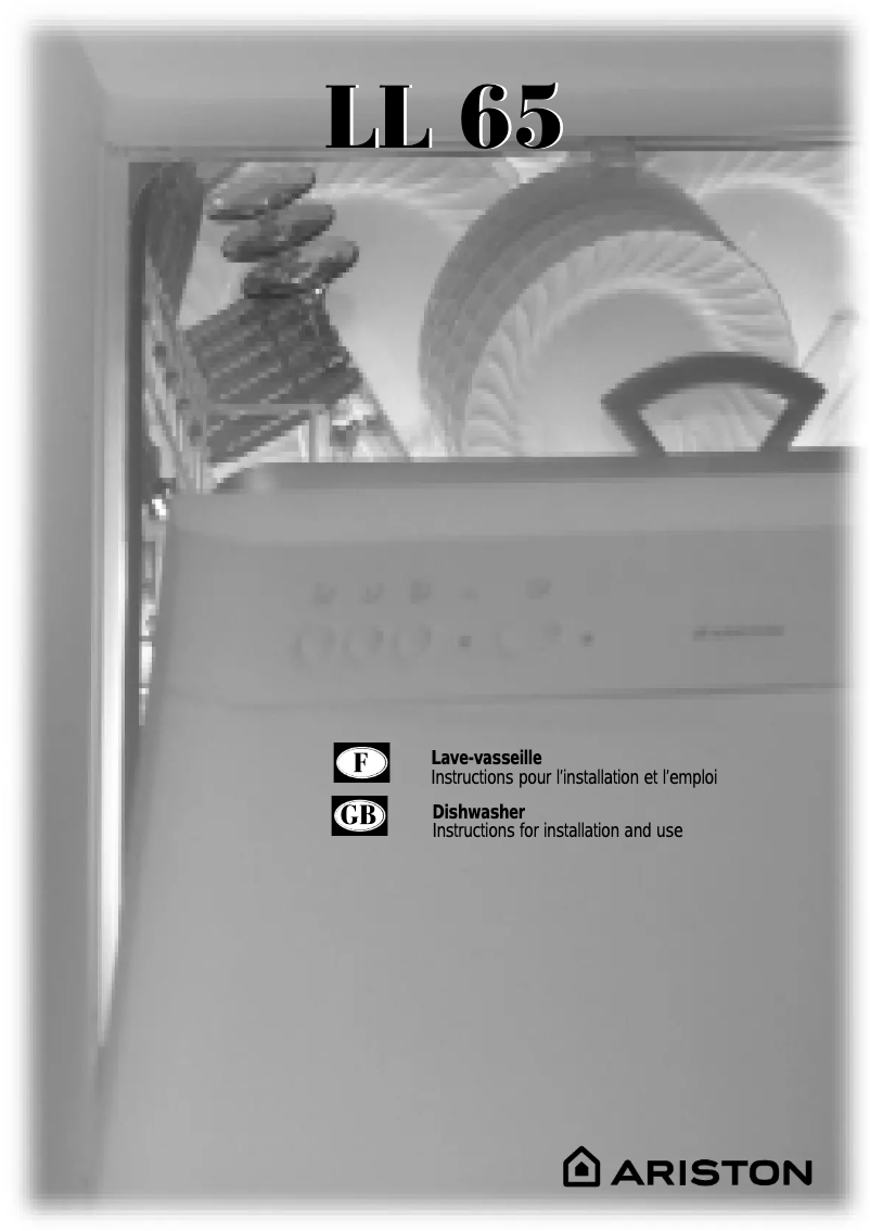 Page n°1 - Manuel utilisateur Hotpoint Ariston LL 65 X FR