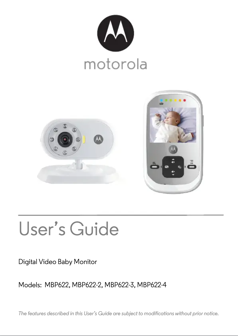 Image de la première page du manuel de l'appareil MBP622