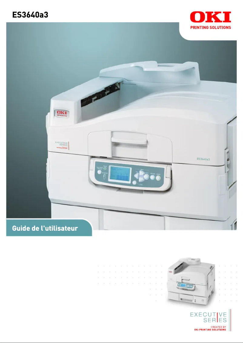Page 1 de la notice Manuel utilisateur OKI ES3640