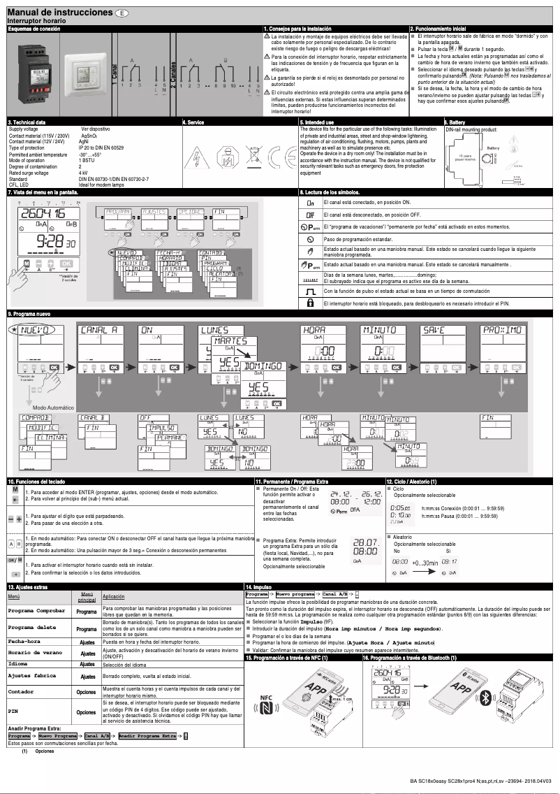 Page n°1 - Manuel utilisateur Müller SC 28.11 pro4