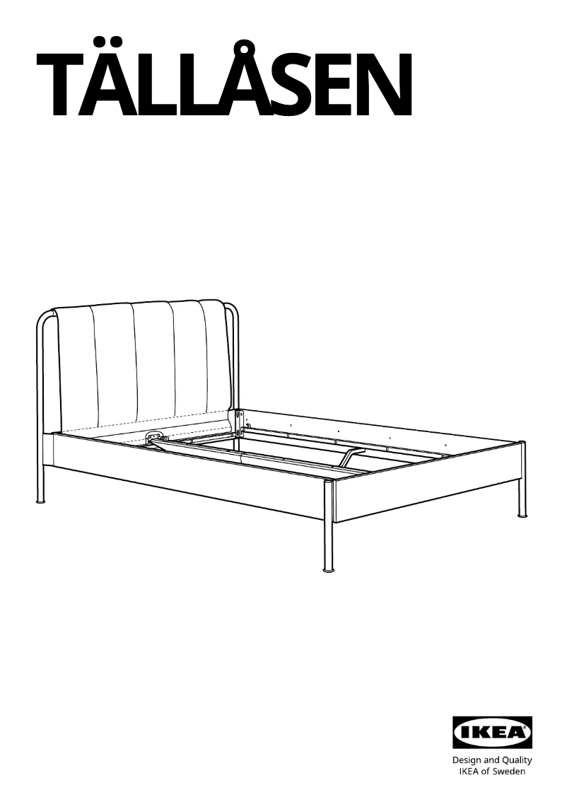 Image de la première page du manuel de l'appareil TÄLLÅSEN 105.389.34