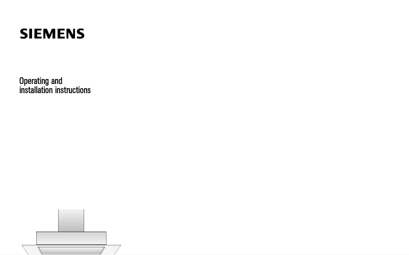 Page 1 de la notice Manuel utilisateur Siemens LB755564
