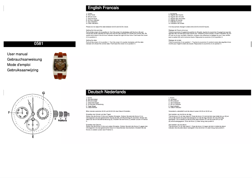Página 1 del manual Manual de usuario Davis 0583