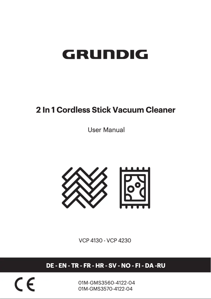 Page n°1 - Manuel utilisateur Grundig VCP 4130