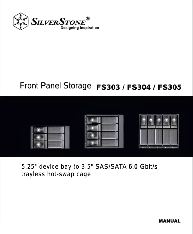 Page n°1 - Manuel utilisateur Silverstone FS305