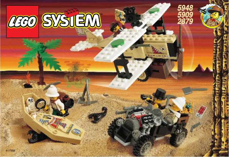Página 1 del manual Manual de usuario Lego DESERT EXPEDITION