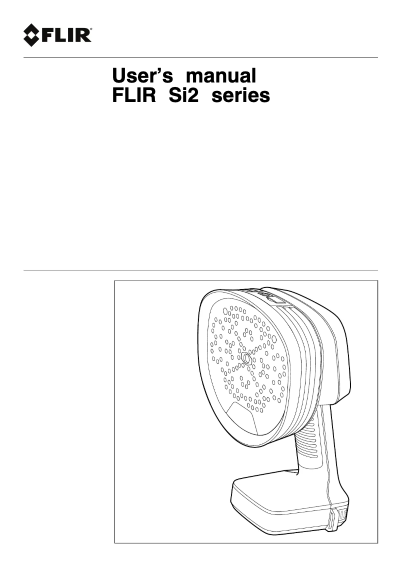 Image de la première page du manuel de l'appareil Si2-Pro