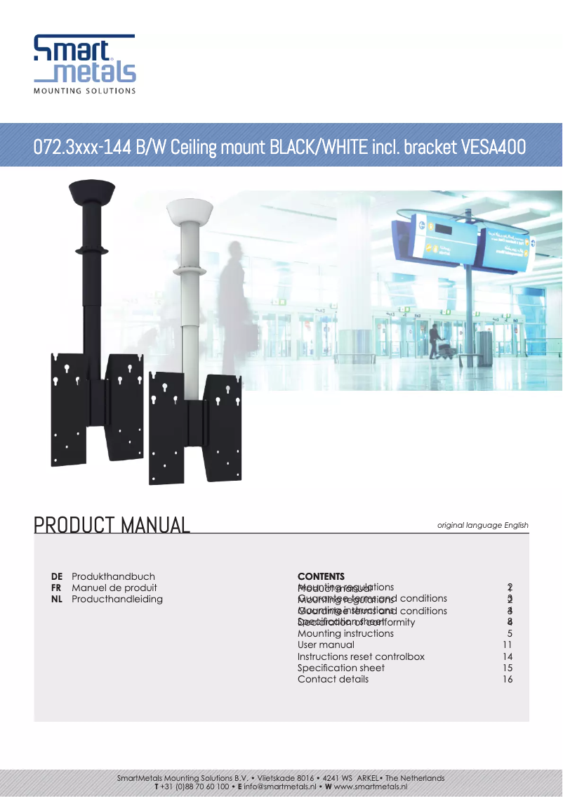 Image de la première page du manuel de l'appareil 072.3100B-144