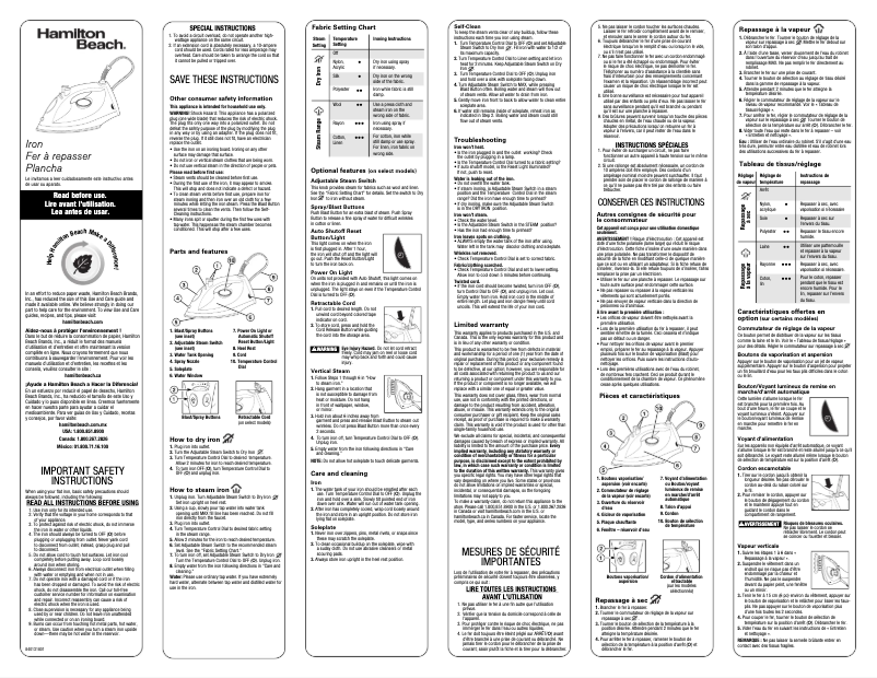 Image de la première page du manuel de l'appareil 14210