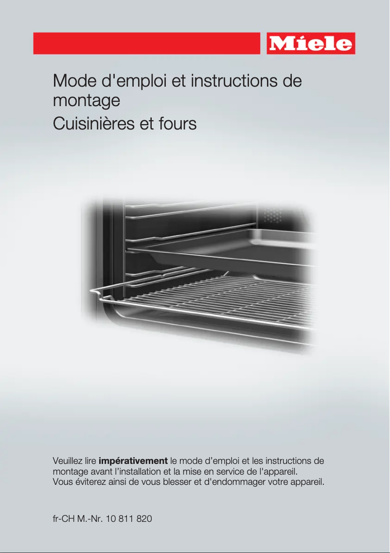 Page 1 de la notice Manuel utilisateur Miele H 2265 EP Active