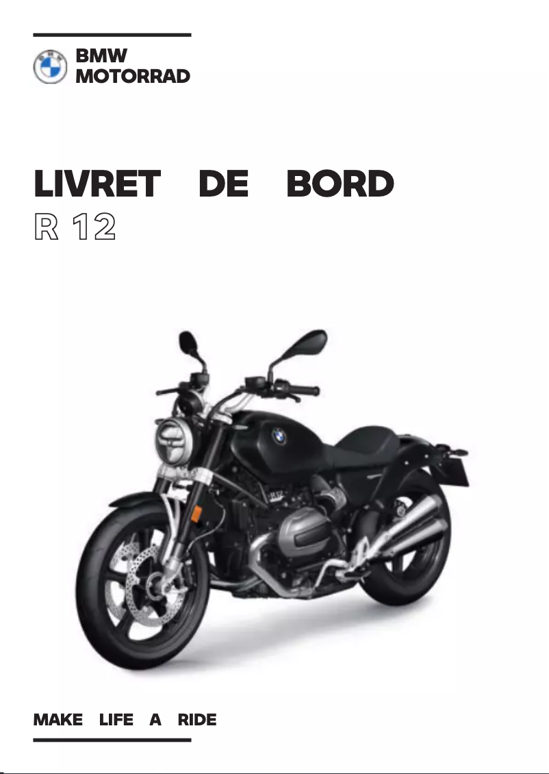 Página 1 del manual Manual de usuario BMW R 12 (2023)