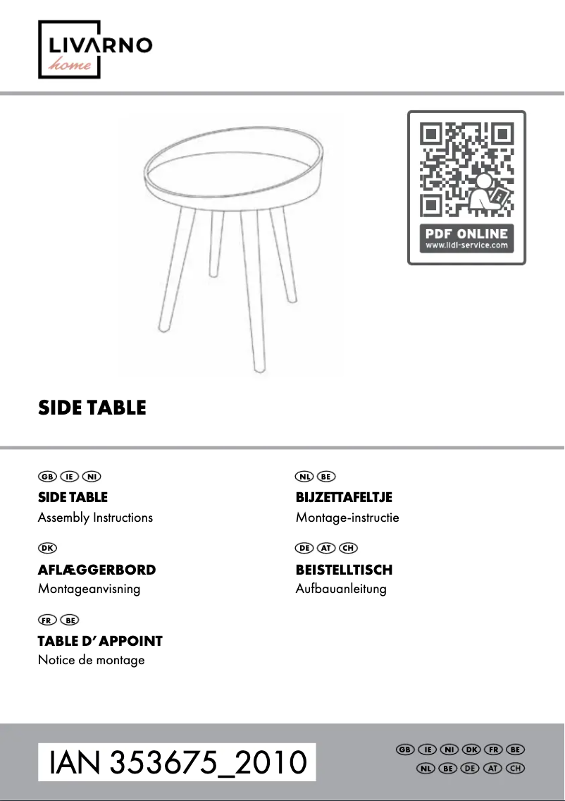 Page n°1 - Manuel utilisateur Livarno Lux ST-1002