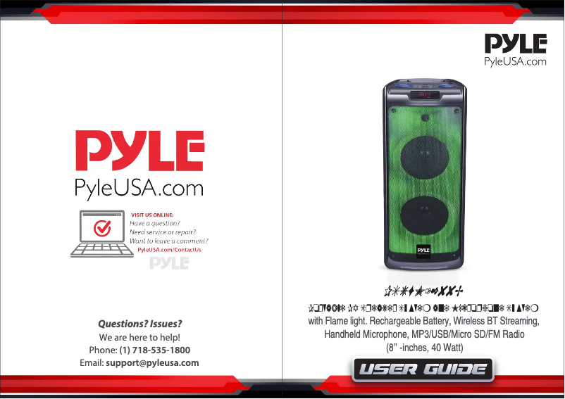 Image de la première page du manuel de l'appareil PSUFM1288B