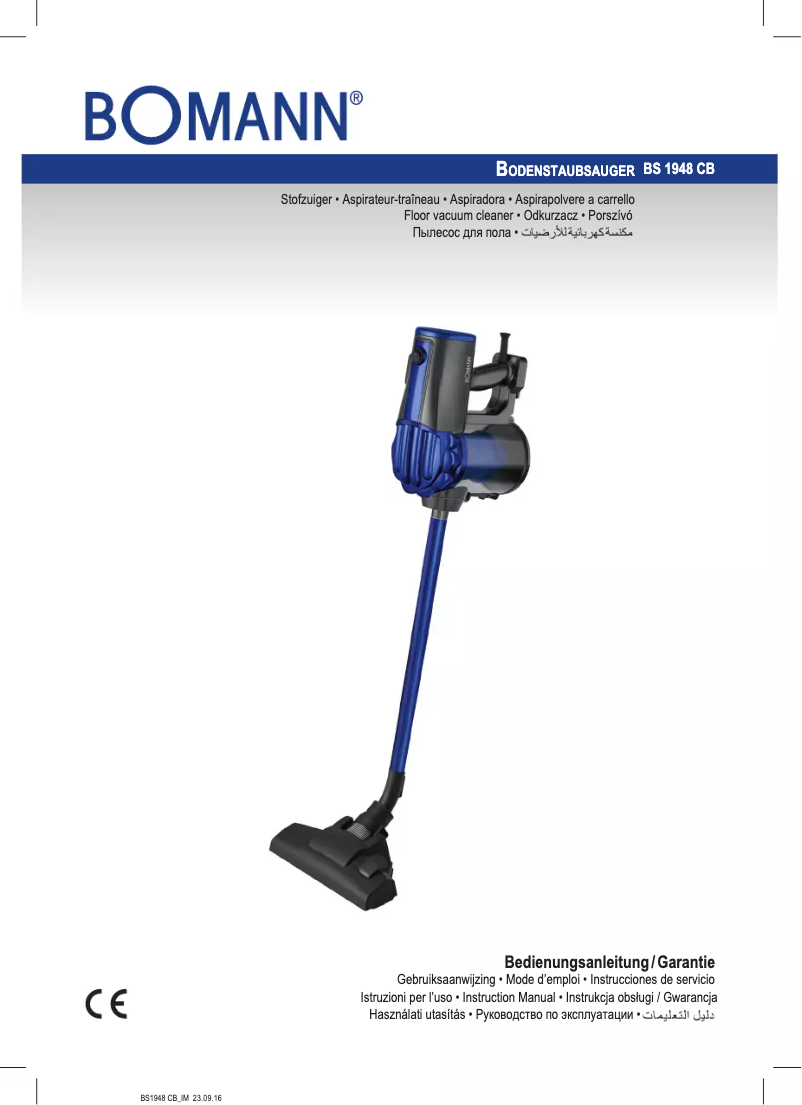 Page 1 de la notice Manuel utilisateur Bomann BS 1948 CB N