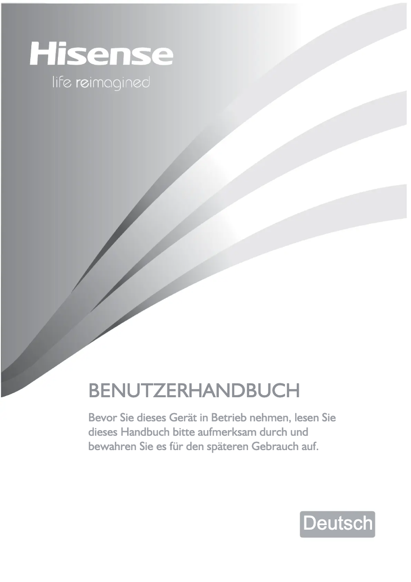 Page n°1 - Manuel utilisateur Hisense KGNF 345 A