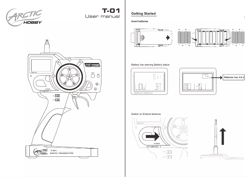 Page 1 de la notice Manuel utilisateur Arctic Cooling AHT0100