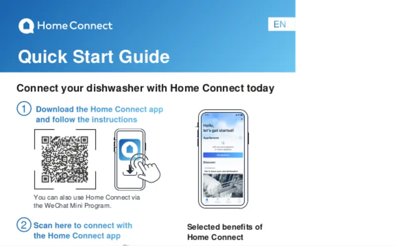 Image de la première page du manuel de l'appareil SMS8YCI03E