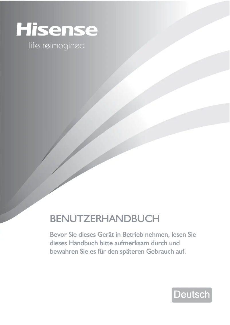 Page 1 de la notice Manuel utilisateur Hisense GSNF 262 A