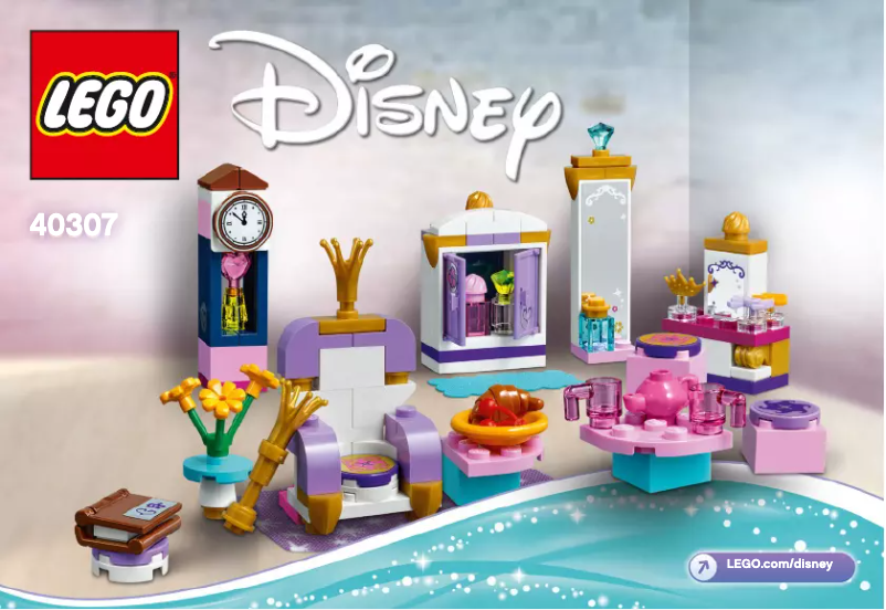 Page 1 de la notice Manuel utilisateur Lego Disney 40307