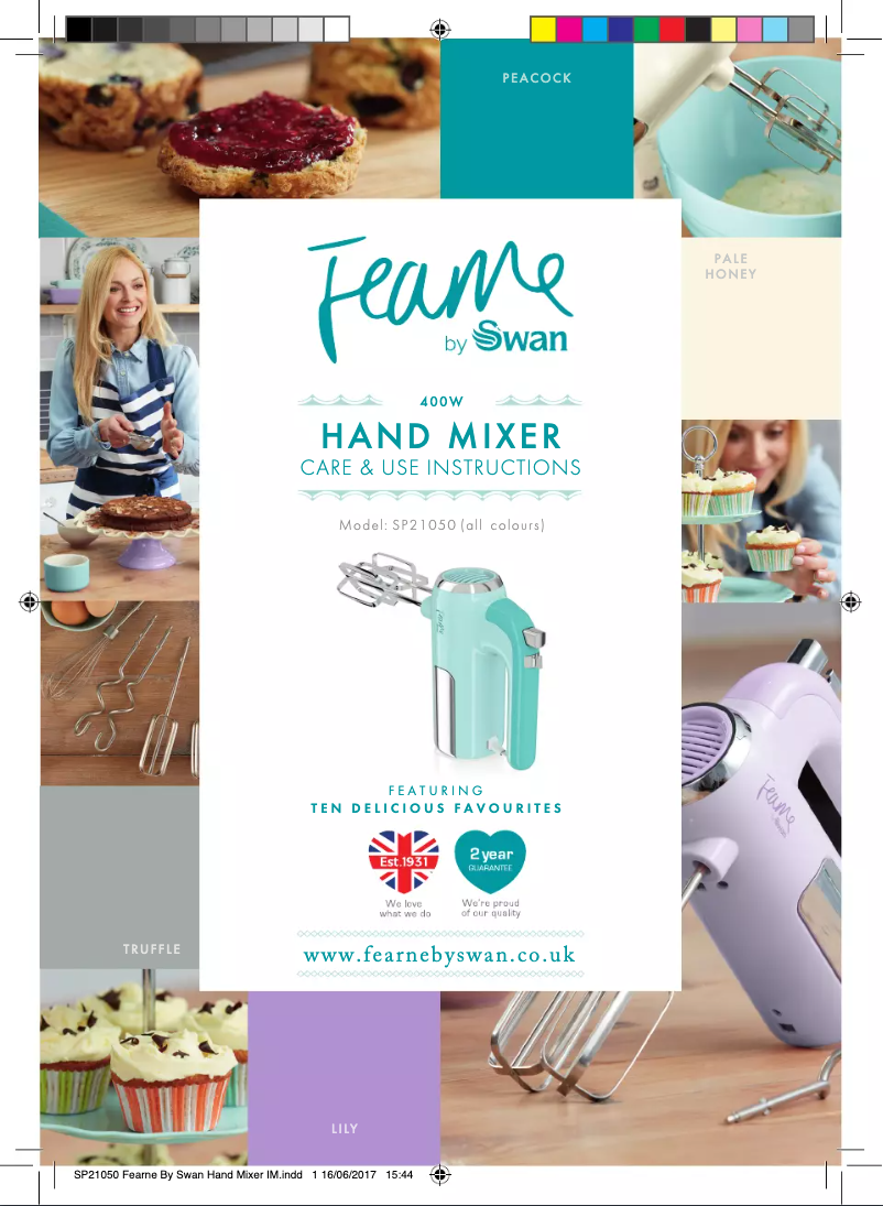 Página 1 del manual Manual de usuario Swan SP21050LYN