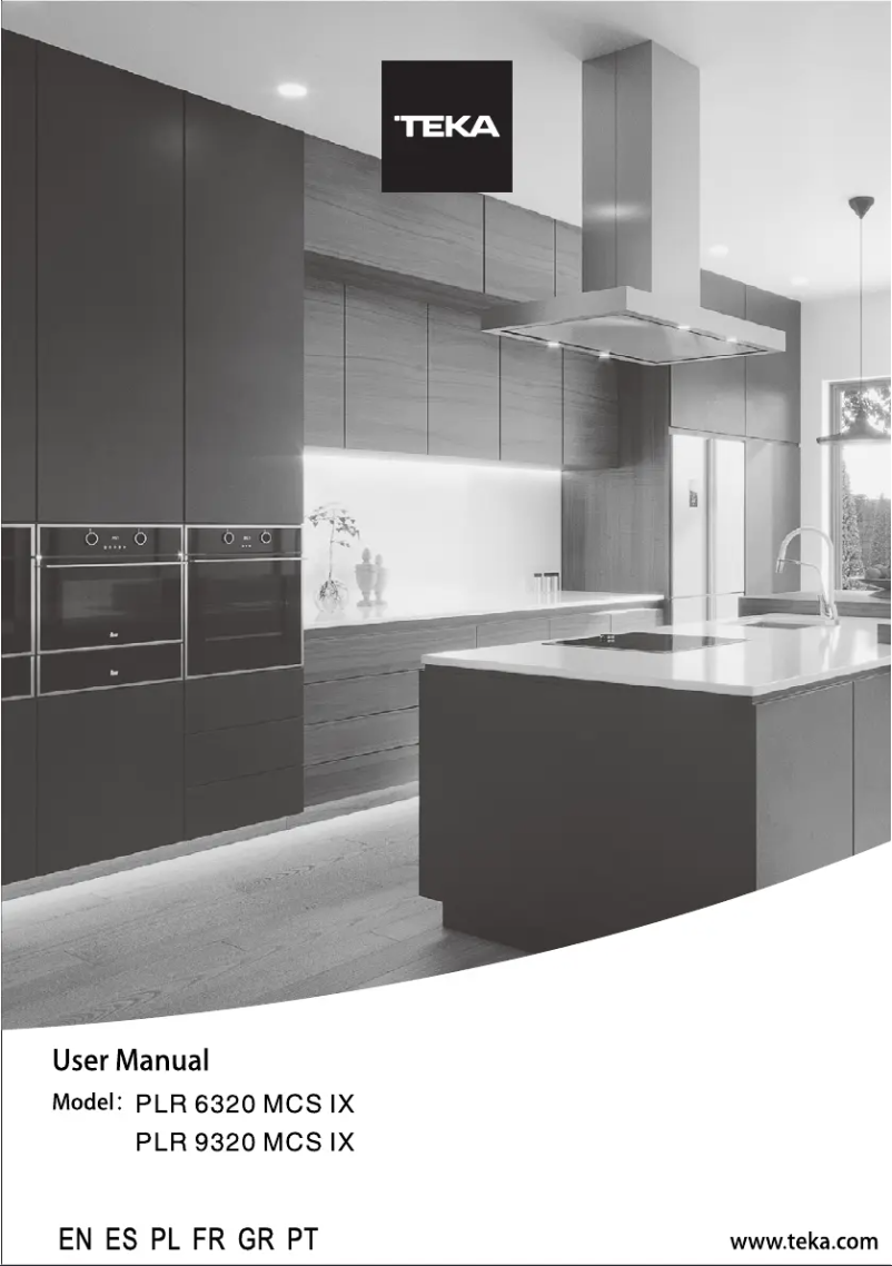 Page n°1 - Manuel utilisateur Teka PLR 9320 MCS IX