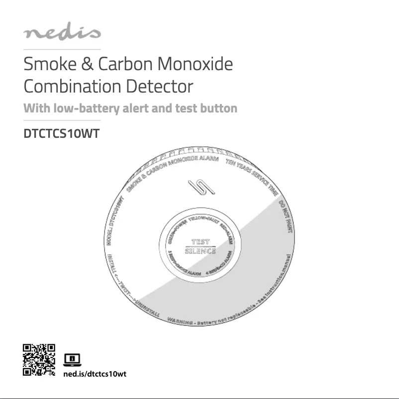 Página 1 del manual Manual de usuario Nedis DTCTCS10WT