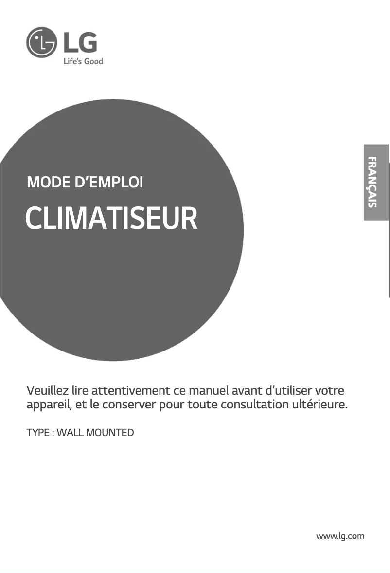 Image de la première page du manuel de l'appareil LS-C306DGM1