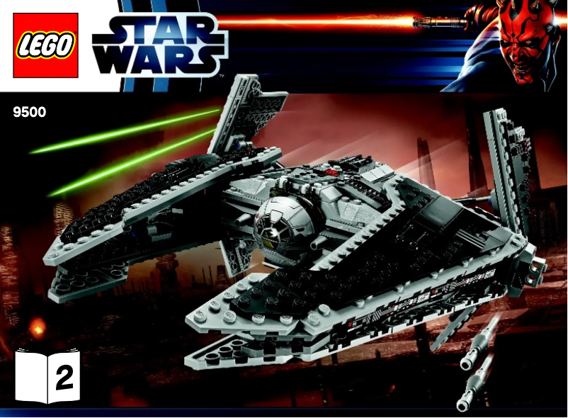 Page n°1 - Manuel utilisateur Lego Star Wars 9500