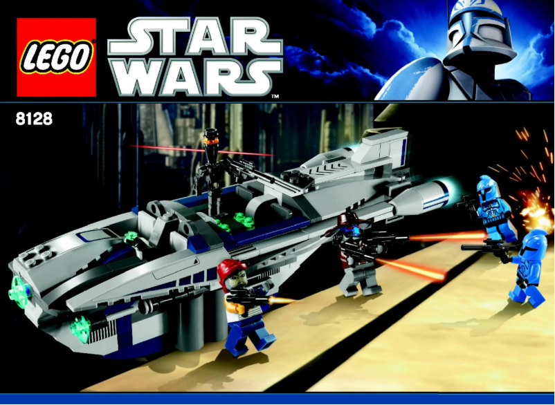 Page n°1 - Manuel utilisateur Lego Cad Bane's Speeder (TM)