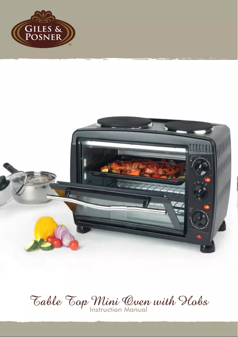 Page 1 de la notice Manuel utilisateur Giles & Posner EK1465